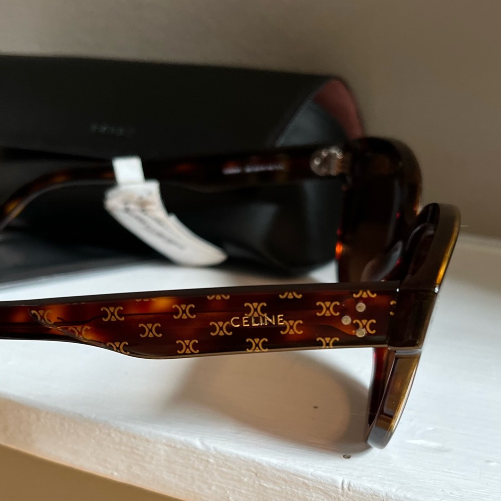 Celine 55mm Gradient Round Sunglasses - Picture 5 of 9